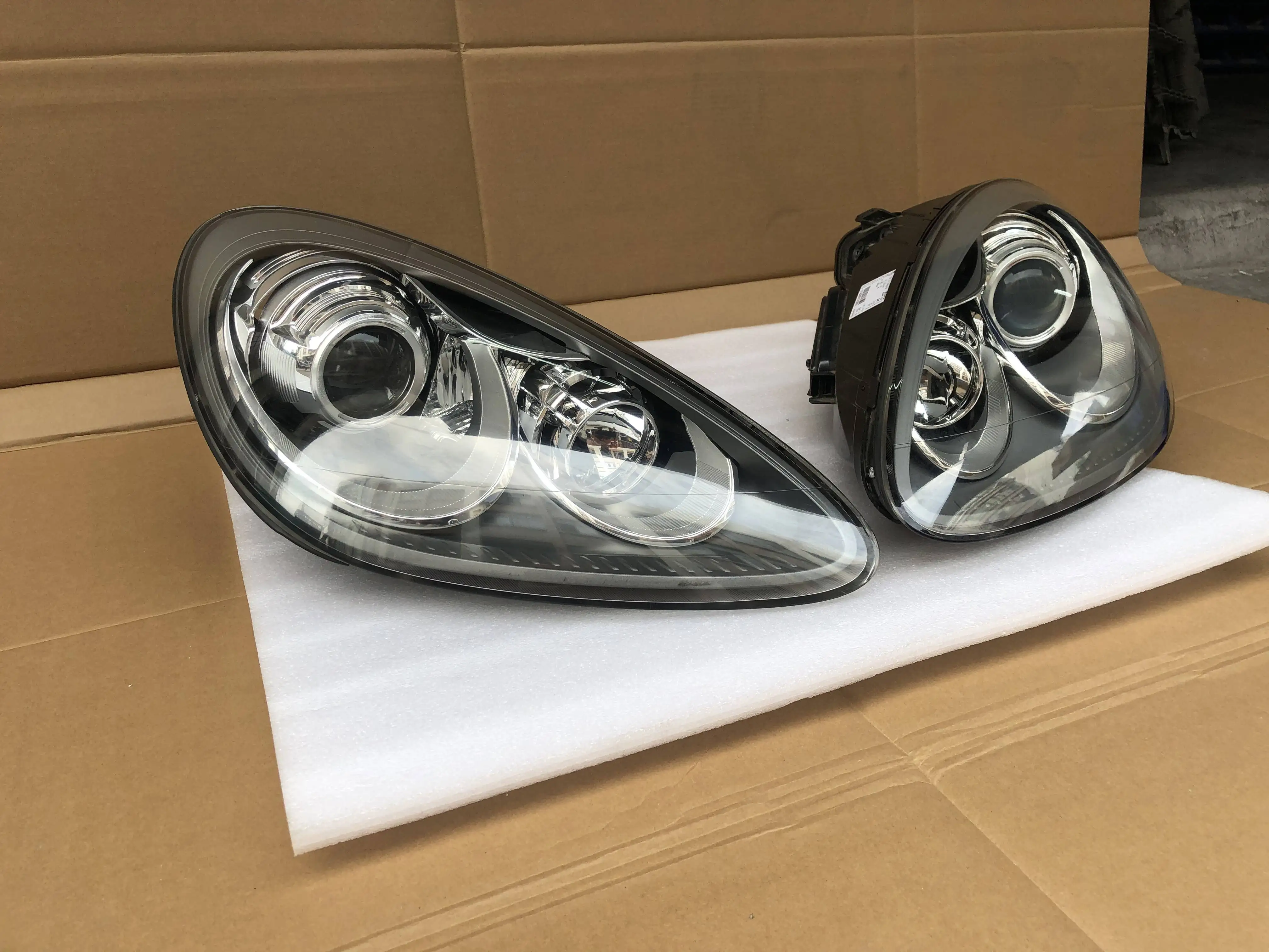 FOR 2012 cayenne 958 head light 957 92a porsche cayenne headlights