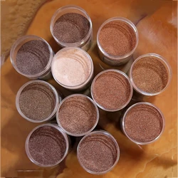 High Temperature Luminous Glass Glowing Colored Sand For Epoxy Floor Coating