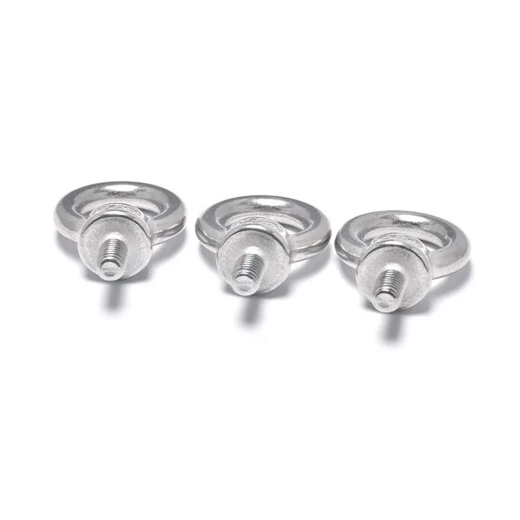 SS Eye Bolts M4 M8 M10 DIN580 Female Threaded Stainless Steel Lifting Eye Bolt
