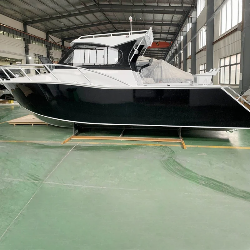 Allsealion Boat Factory Sales 7.5M Aluminum Boat  Deep V Bottom Offshore Welded 7.5m Boat