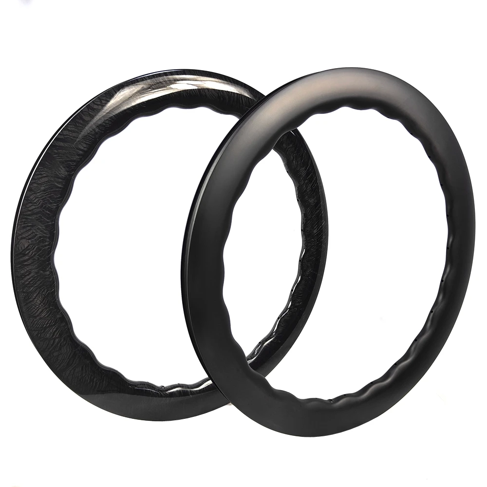 BIKEDOC RDTW28 Новый 700C карбоновый дорожный диск обода мраморной волнистой формы 24H углеродный гравий бескамерные колеса