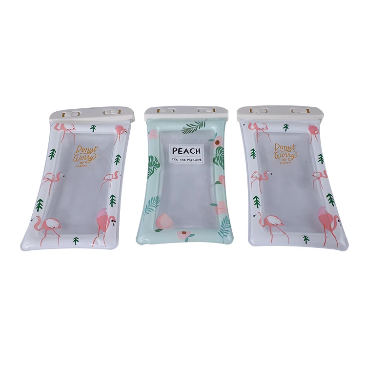 Wholesale New Design Waterproof Material Universal Clear pvc cheap water proof mobile phone ziplock bags
