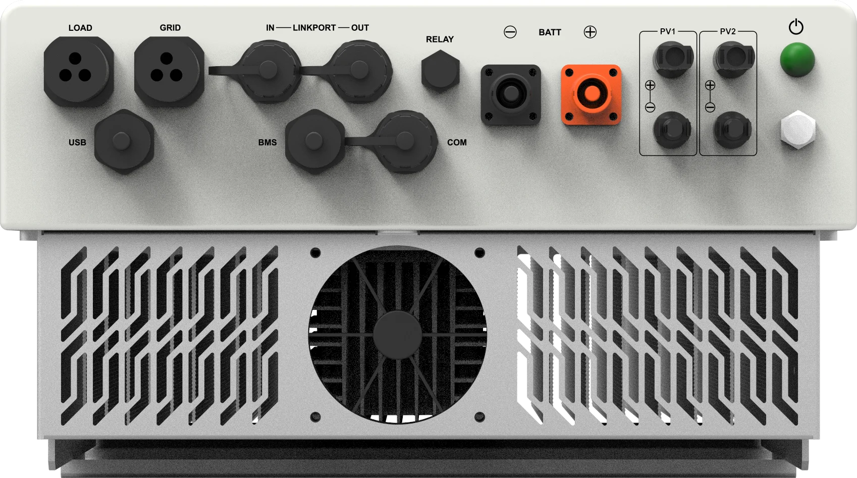 EPever HP5542-AH1050P65A 5000W combined pv mppt solar controller & battery 48VDC 220VAC AC fast charger/inverter waterproof