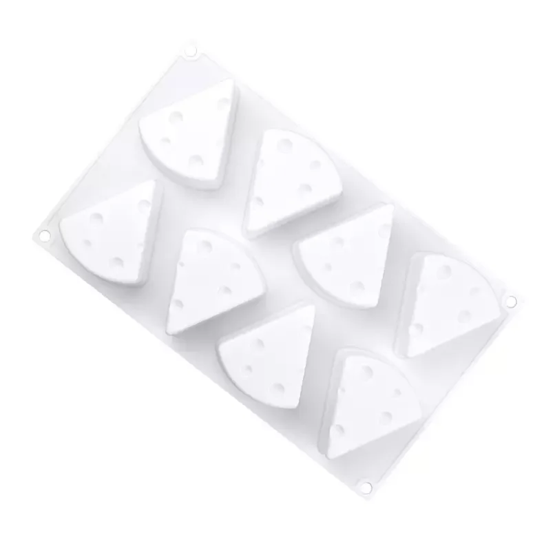 3D Cheese candle mold  8 cavity Mutil-function Cake Mold Soap Candle Mousse Cheese Making Mold