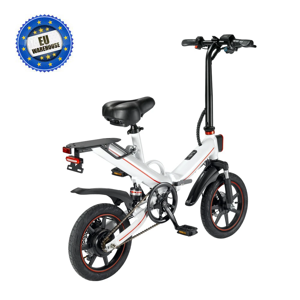 В Европе склад ouxi V5 14 дюймов Электрический велосипед/bicicleta electrica/миниатюрный раскладной e-велосипед/электрический велосипед