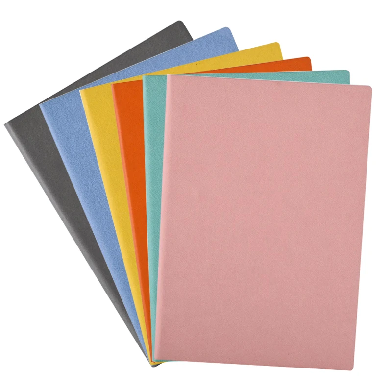 Wholesale Eco Friendly A5 A6 B5 School Leather Custom Logo Journal Notebooks