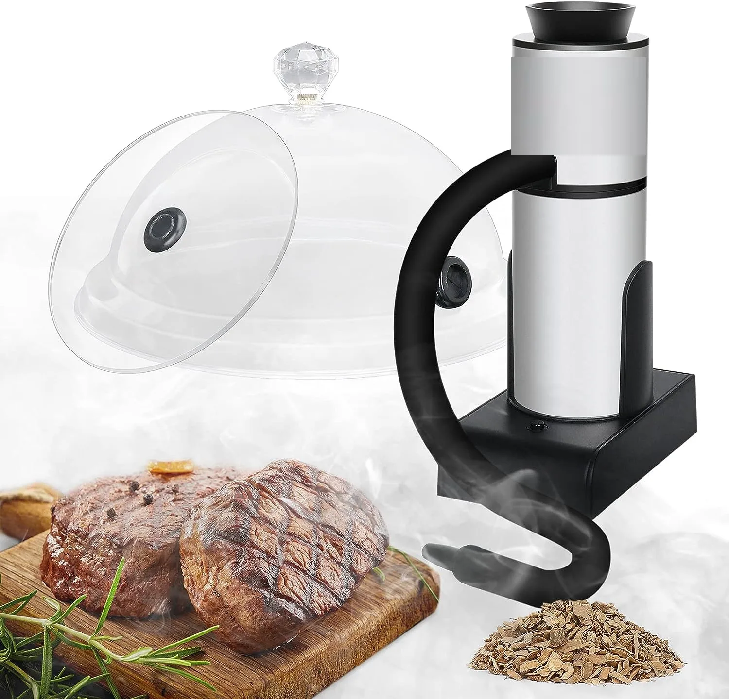 New Handheld Cold Smoker gun Molecular Cooking whisky Steak Smoked Gun Sawdust Small Kitchen Appliance Set