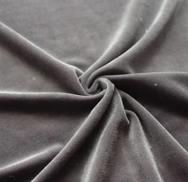 2023 hot sale polyester knitted elastic four-way stretch spandex dyed fleece fabric