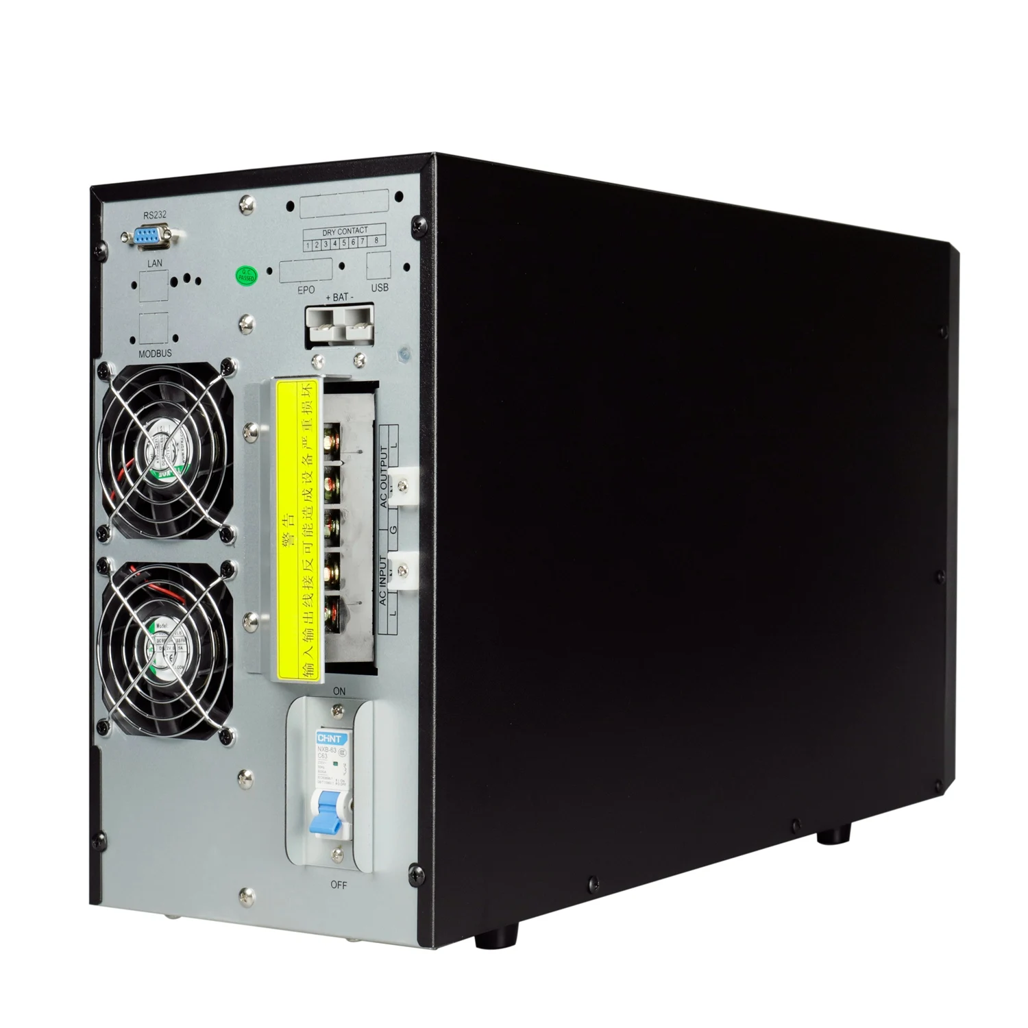 10KVA высокочастотный однофазный автономный источник бесперебойного питания долгое время резервный с внешней батареей