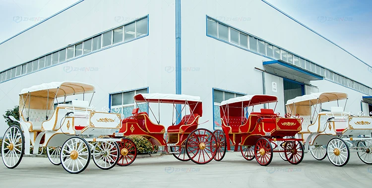 Custom designed Royal horse carriage High quality Royal horse carriage  Electric Royal horse carriage
