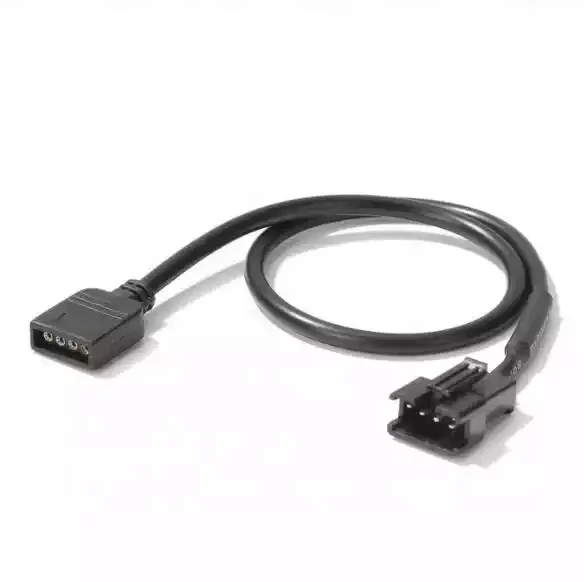RGB Adapter Conversion Cable 5V 3 Pin 12V 4 Pin PC Computer RGB Led Strip Cable Connector LED Light Strip Line 30cm