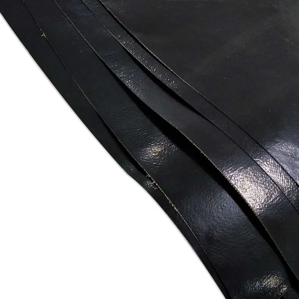 10mil Thickness PTFE Coated Fiberglass Fabric In Black Color