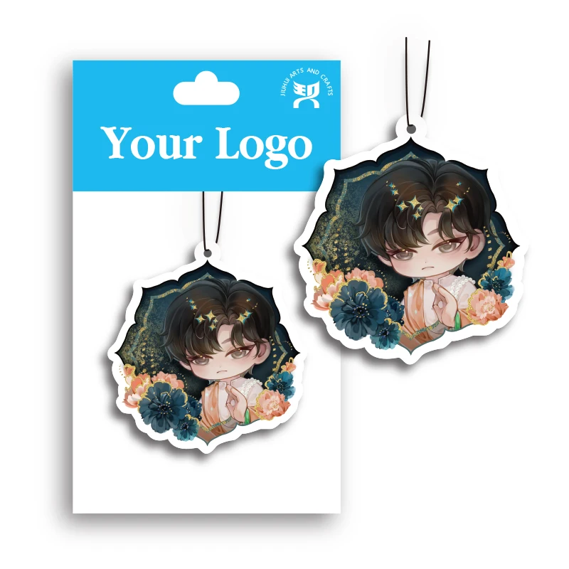 Hot sale bulk personalized hanging glade absorbent paper car air freshener