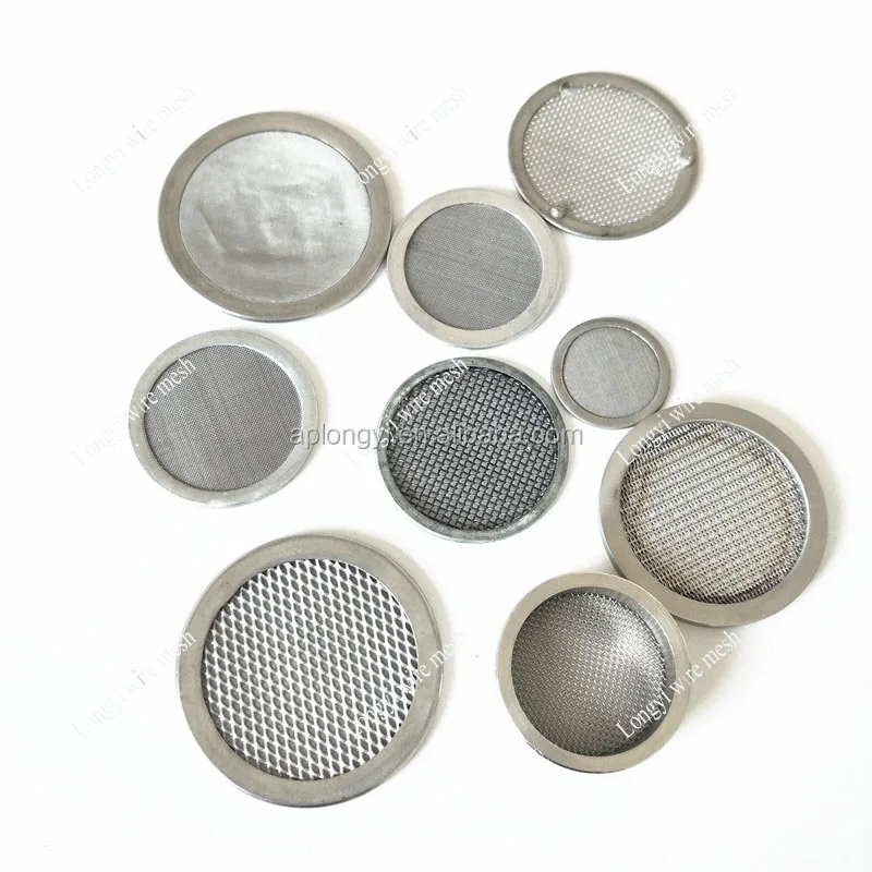 4-6 layers 304 316 316L stainless steel wire mesh 125 micron filter disc
