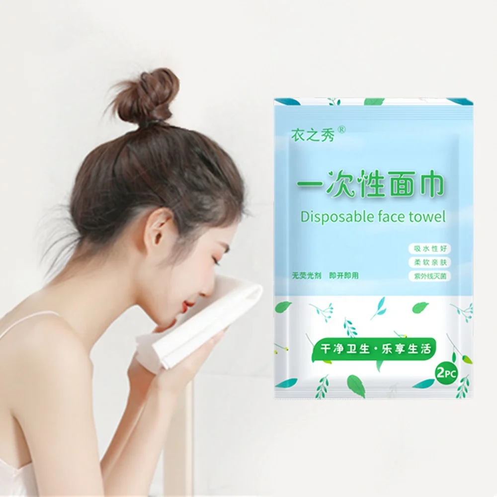 Quick-Dry Soft Disposable Face Towel Nonwoven Technics Cotton Tissues for Beauty Treatment and Hairdressing