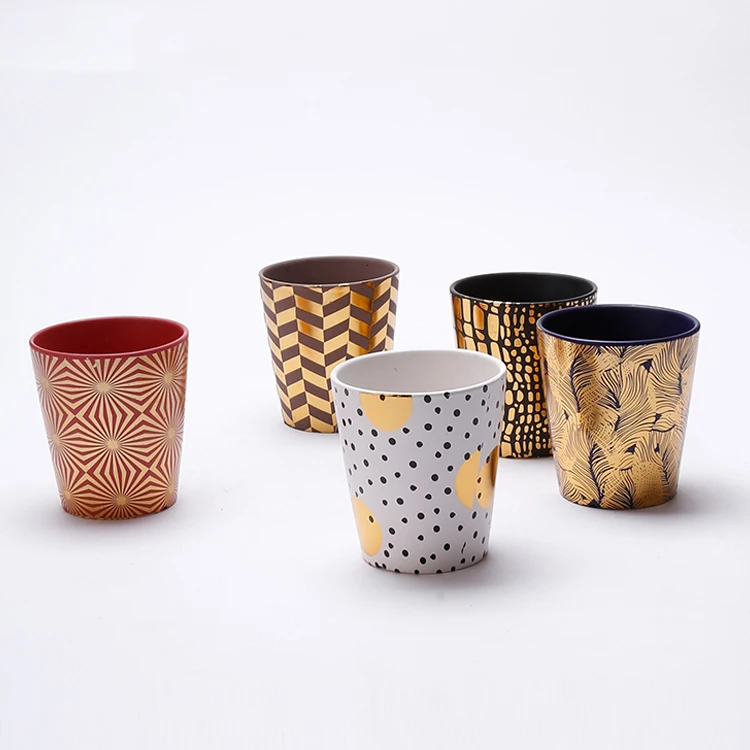 Hot sale wholesale handmade clay pottery indoor home decor small succulent pots ceramic flower pot