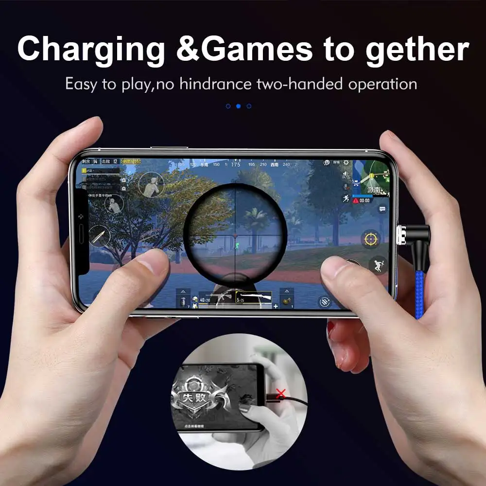 Wholesale IPSKY Mobile Phone Magnet Charge World first popular round L shape 3 in 1 magnetic 3A fast charging data line