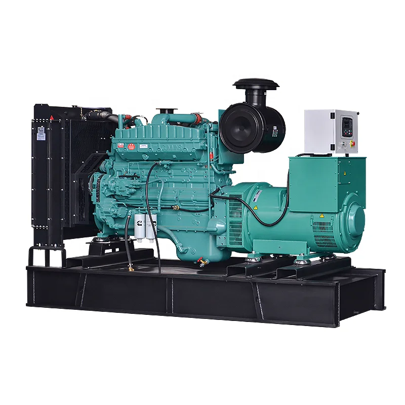 Standby power 400kw diesel generator with good engine 500kva generator open or silent type for low consumption