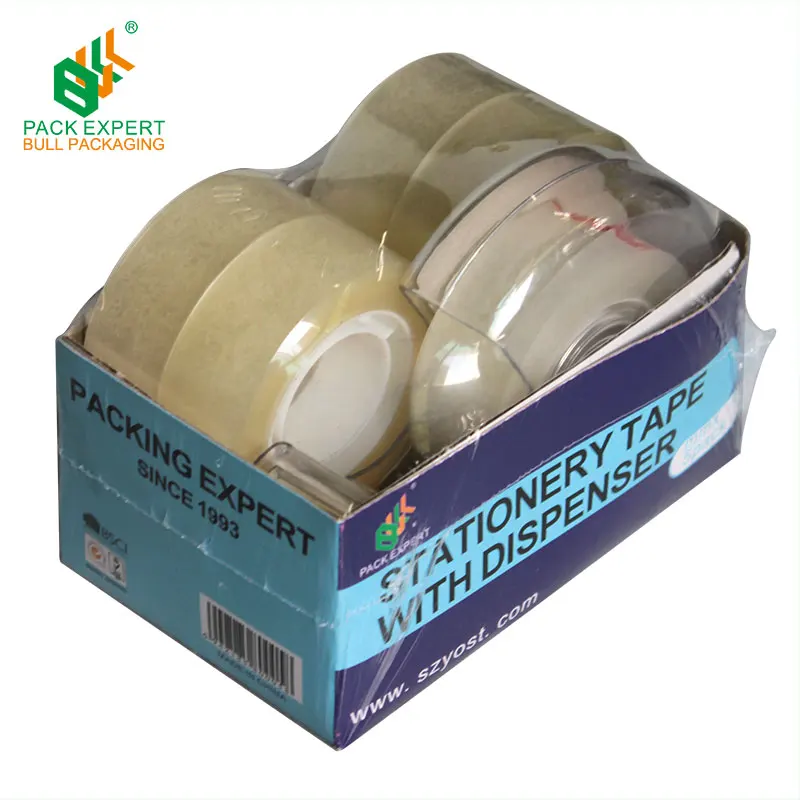 2020BOPP Transparent Stationery Self Adhesive Tape For school And Office