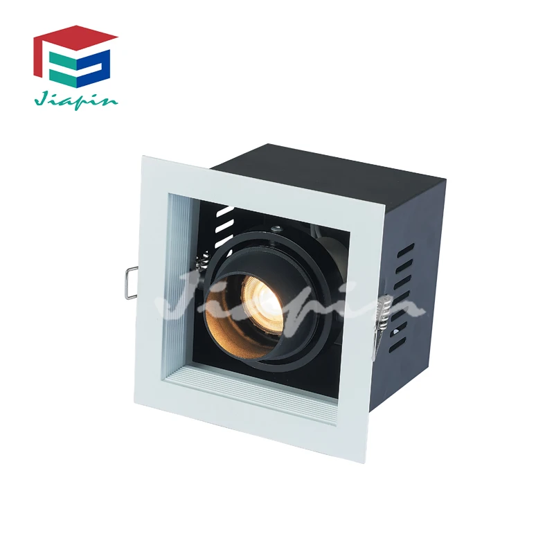 
MR16 GU10 Recessed Lighting Accessories Housing Adjustable Downlight Fitting Spotlight Fixture in Front Fix 