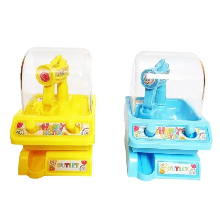 Toy Candy Dispenser Bubble Gum Machine Gumball Dispenser Candy Grabbed Machine Toy