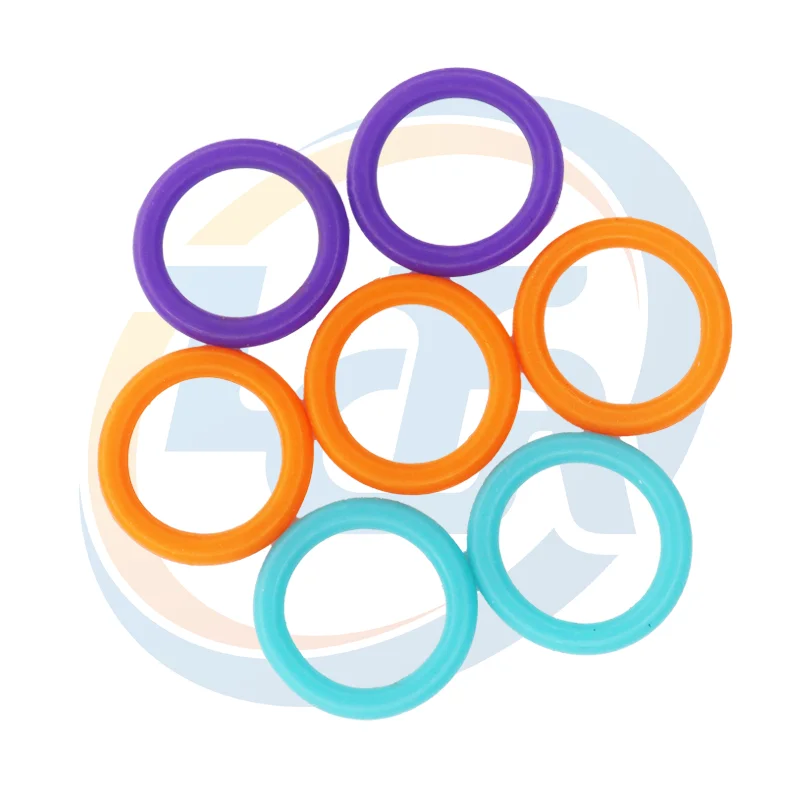 longcheng custom Various Color and many standard size Silicone O-rings Gasket O Ring Seal Ring