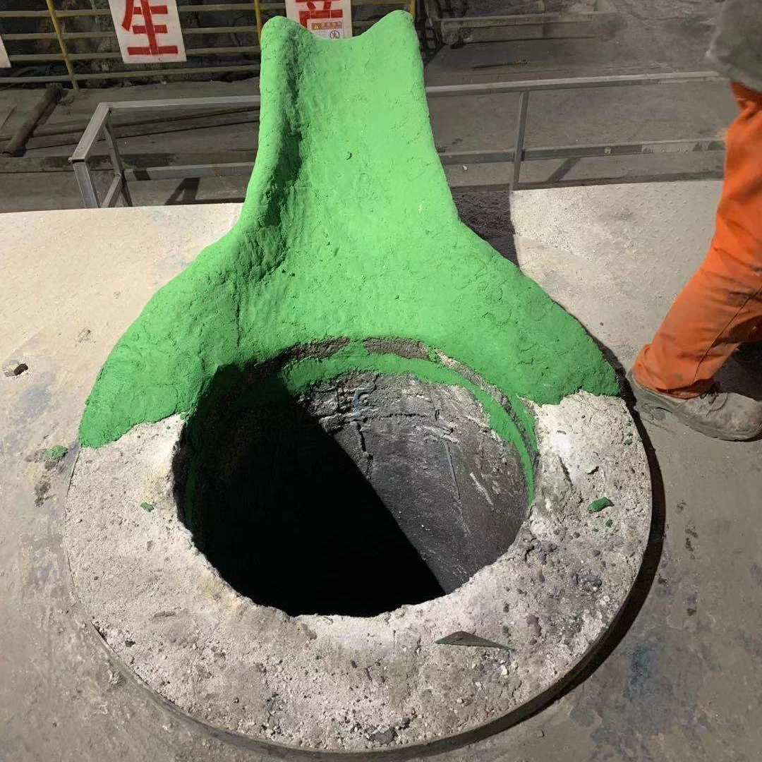 ALU-PAK 73CR Repair coating material silica ramming mass for coreless induction furnace refractory for patching