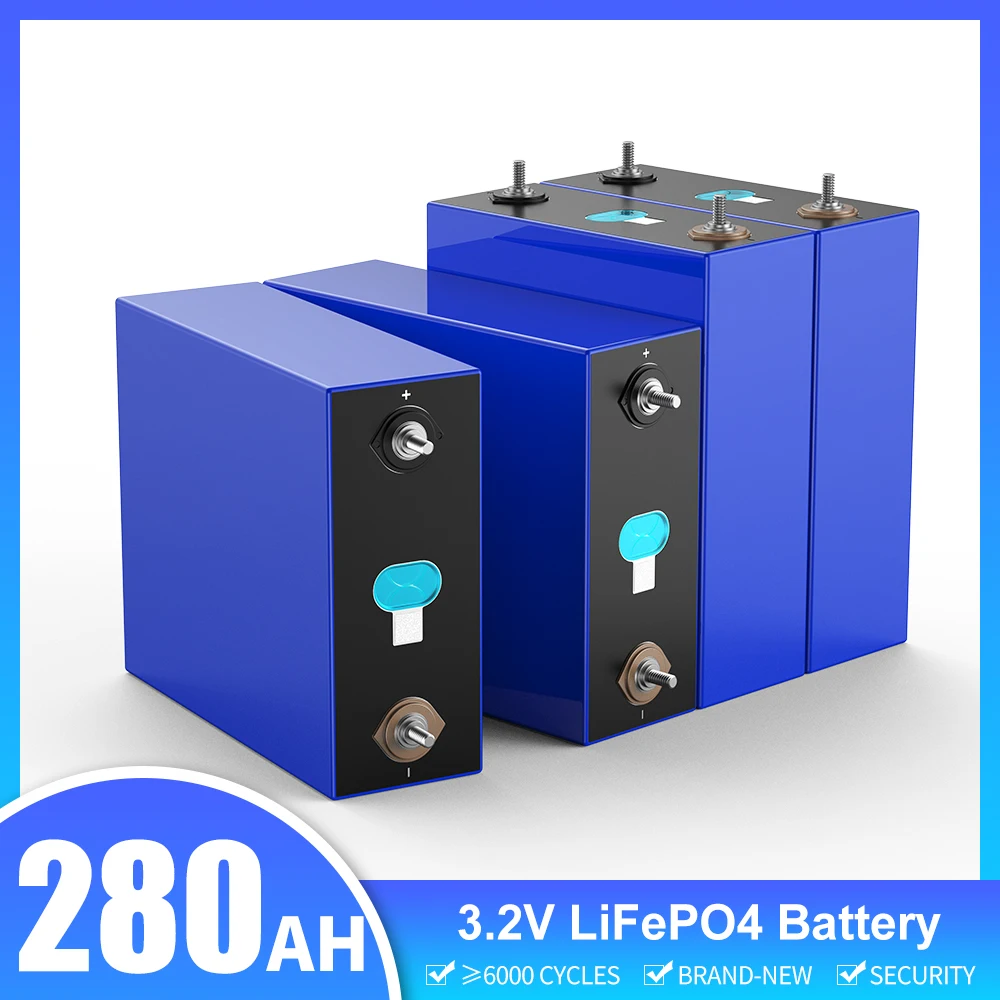 LF280K 280Ah Lithium ion Battery 3.2V LiFePO4 Batterie Prismatic Rechargeable Solar LiFePO4 Energy Storage Battery