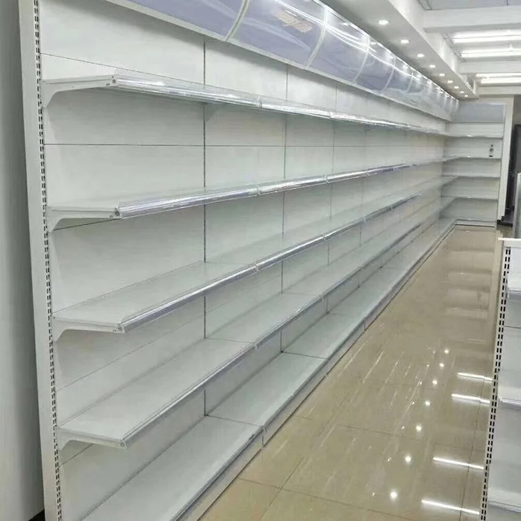 Металлическая полка для гондолы супермаркета и стеллаж покупок от