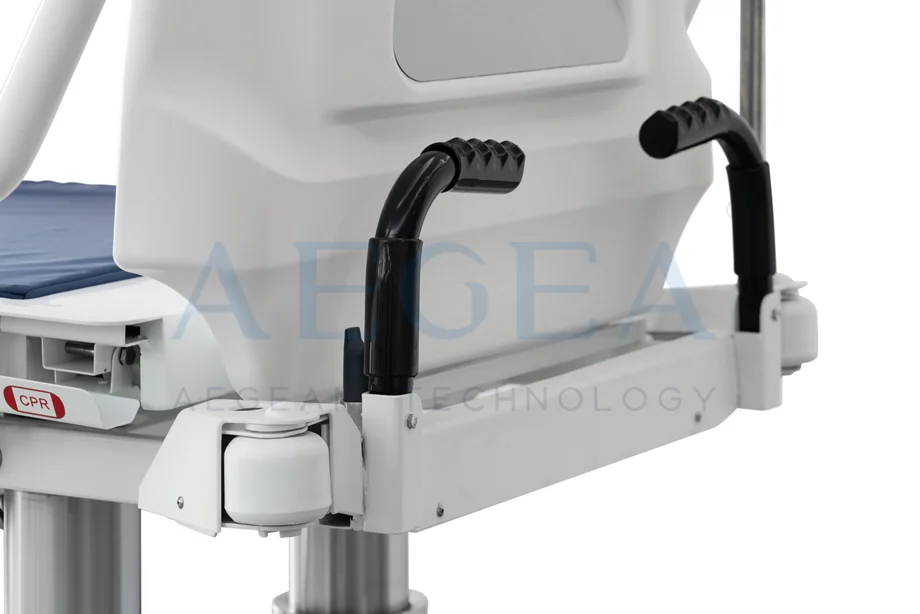 AG-BR006 Luxurious medical bed 9 function furniture icu electric hospital bed price with cpr function