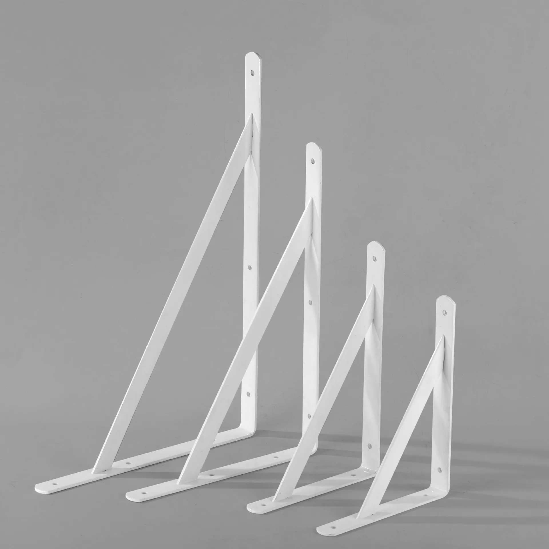 Custom Iron Floating Shelf Anchors Wall Decorative Shelf Supports Triangle Shelf Brackets Triangle Corner Bracket