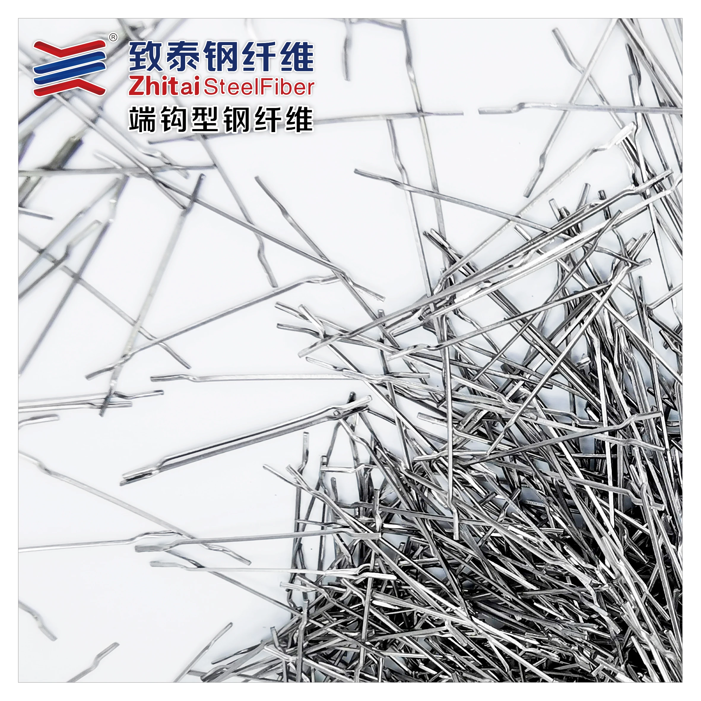 China zt quality  and stainless wire  end hooked   steel fiber  of factory production