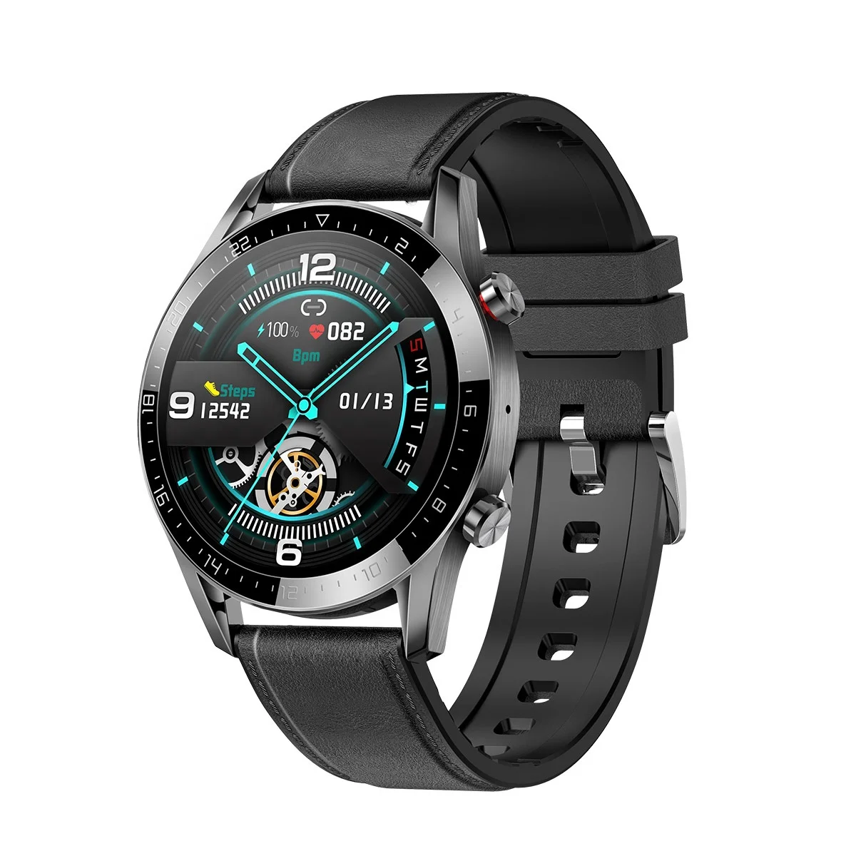 GT05 Music Smartwatch BT Call Heart Rate Tracker Reloj Inteligente Men Wrist Waterproof Digital Sport Smart Watch