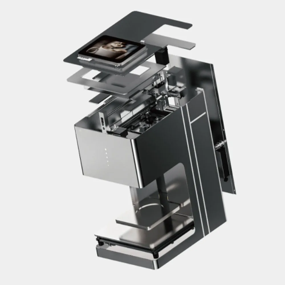 Digital 3D Edible Selfie Photo Food Macarons Cake Chocolate Capuchino Latte Art Inkjet Printing Machine Coffee Printer