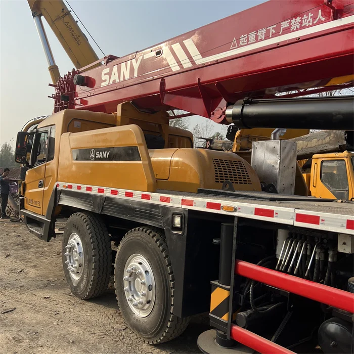 SANY STC500 50ton 50tons 50 ton 50t 55t 70t 75t 80t 90t 100t 110t 130t used secondhand telescopic boom mobile truck crane