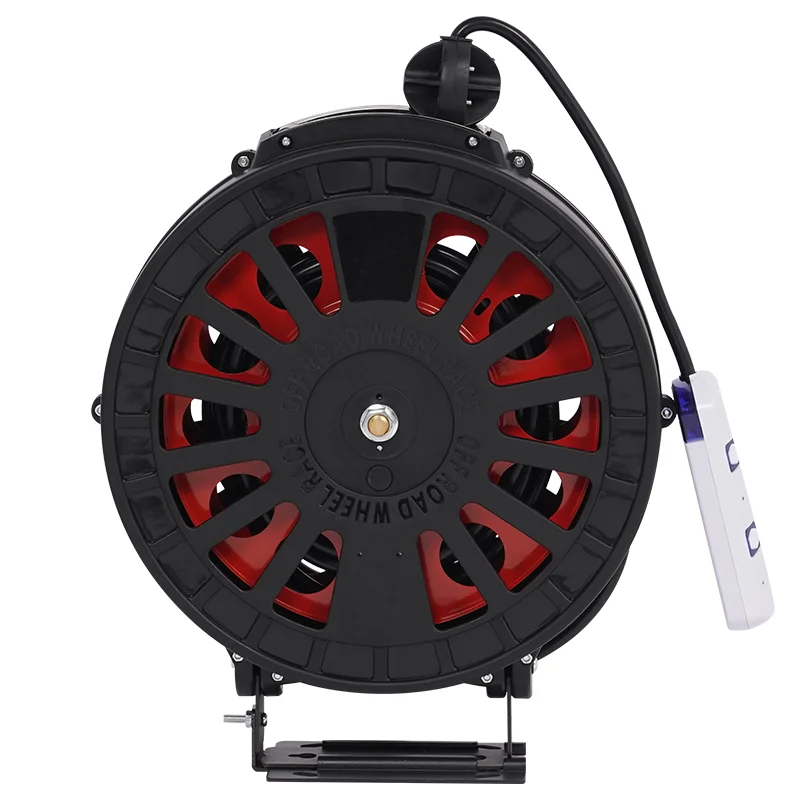 Electrical Cable Hose Reel Drum High Pressure Drum For Car Washing Shop
