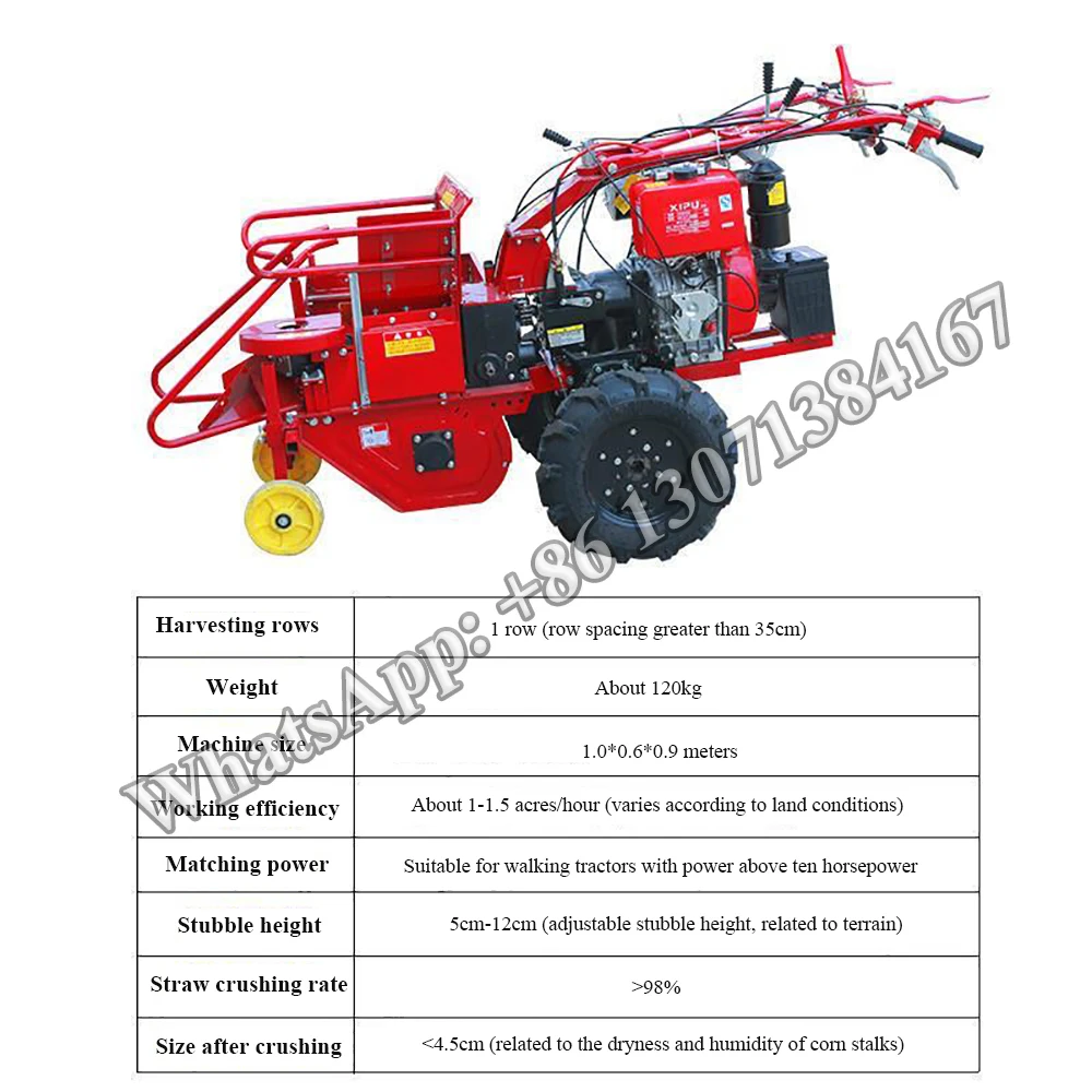 Widely Used Corn Reaper, Mini Corn Combine Harvester, For Sale Corn Reaper Machine Small 13HP Maize Harvester Machinery