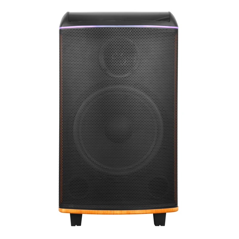 Лидер продаж 2025 12 дюймов woofer mdf высококлассная Беспроводная многофункциональная тележка 80 Вт bluetooth-динамик с микрофоном