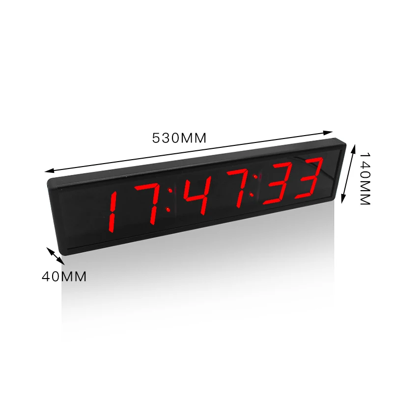 [Jinling Shiyin] 3 Inch 6 Digital Customized Rechargeable Led Timer Digital Clock