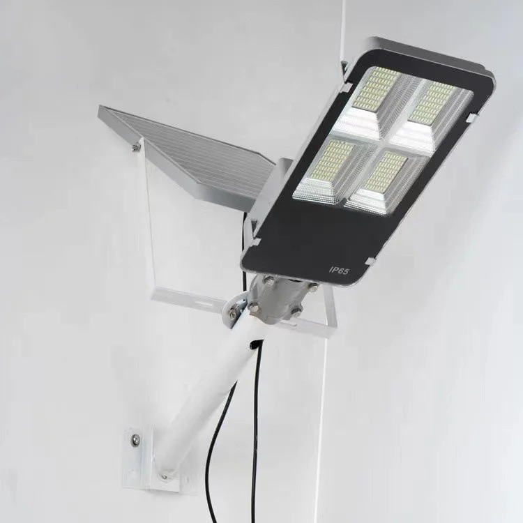 Outdoor lighting Aluminium Solar Led Street Light With Remote Control 100w 200w 300w 400w 500w Ip65 Split Street Lamp With Pole