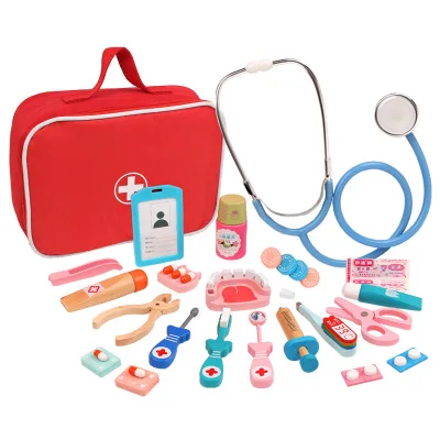 
Amazon Best Selling Kids Doctors Toy Play Set Kits for Baby BOX Picture Item Style Packing Plastic Color Package Material Origin 
