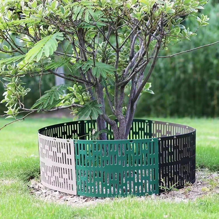8 pcs per set Expandable Tree Trunk Protector pvc tree guard