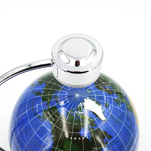 NHSUNRAY Magnetic Levitation Floating Globe 8' Levitation Rotating Ball LED Illuminated World Map Earth for Desktop Office Home
