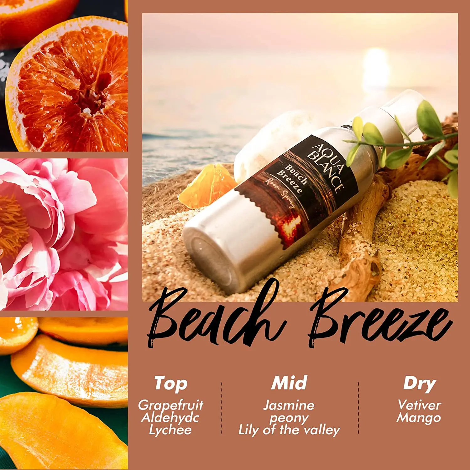 Luxury Private Label Room Spray Air Fresheners Odor Eliminator Spray for Home