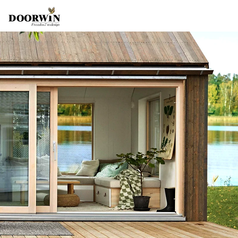 Элегантные наружные гриль-двери Doorwin дизайнерские входные двери красного цвета подъемник из дуба и раздвижная входная дверь