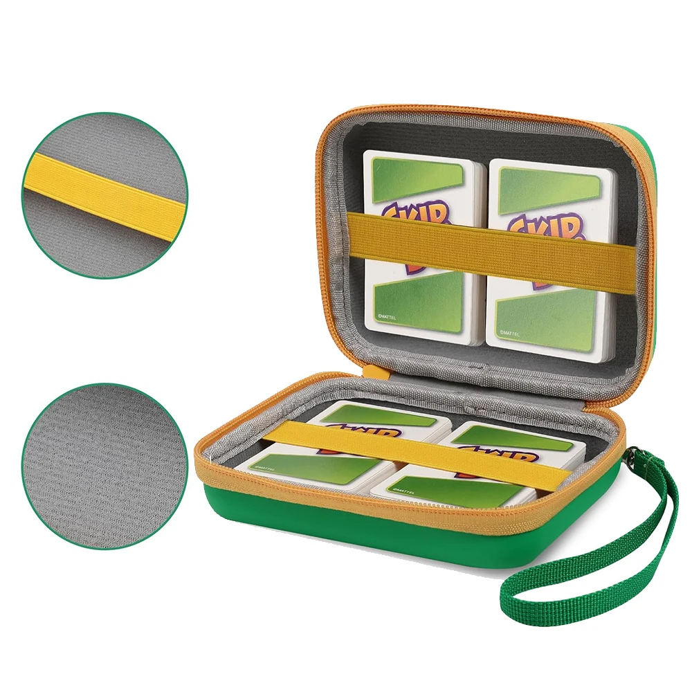 Crush Proof Travel Classic Playing Cards Storage Case Spot Tough EVA Shell Card Collection Holder Best Christmas Gift for Child