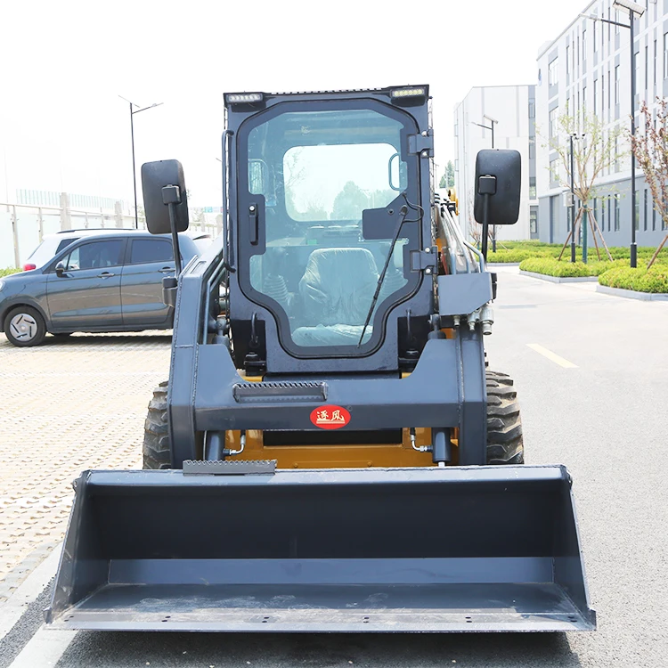 Factory Direct Sale Skid Steer Loader Agricultural Wheel Loader Small Skid Steer Loader