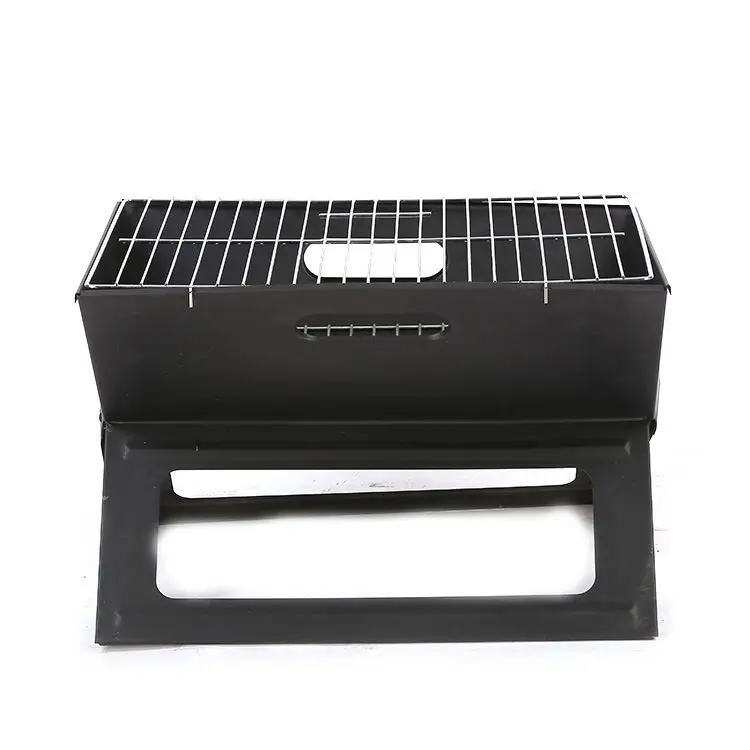Small Size of X Style Japanese Notebook Foldable/Folding BBQ Barbecue Kebab Charcoal Camping Grills