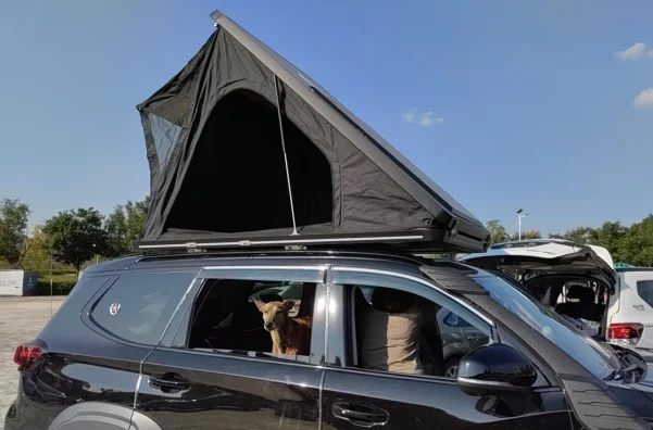 3-4 человека палатка на крыше кемпинга 4x4 Водонепроницаемая алюминиевая твердая оболочка для крыши автомобиля