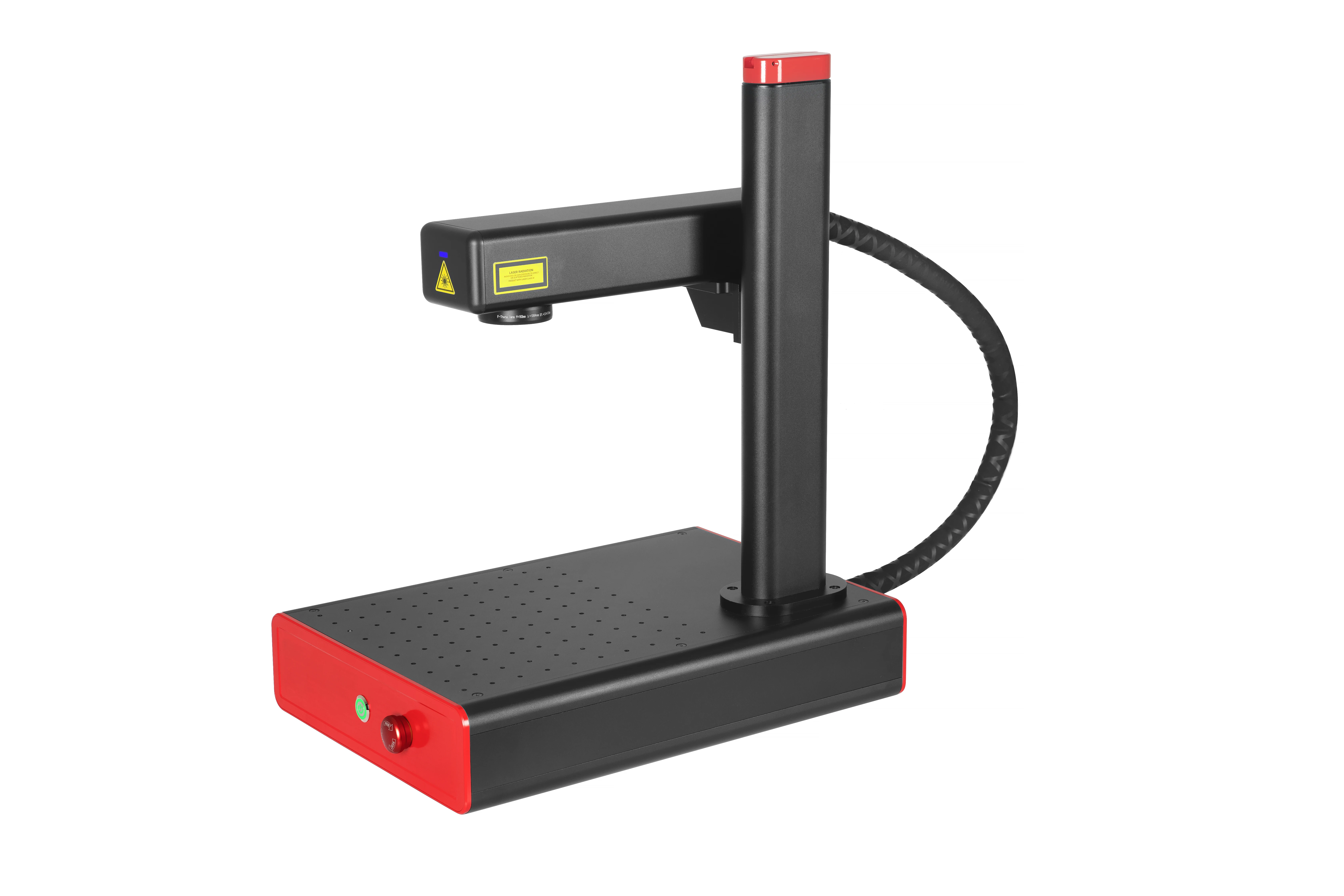 EM-SMART 20W Small Portable Fiber Laser Marking Engraving Machine New Condition AI Graphic Factory Price Christmas Promotion